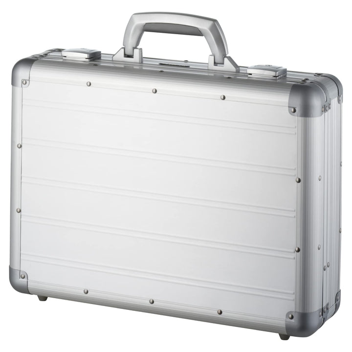 Attaché Laptopkoffer Venture, ca. 33,5 x 45,5 x 13,5 cm Silber, Silber