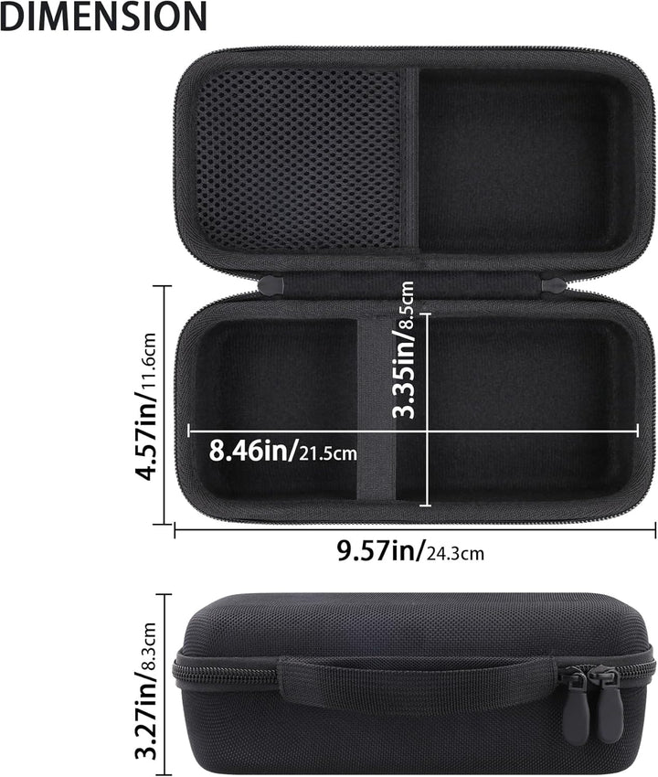 co2CREA Hart Reise Schutz Hülle Etui Tasche für Zoom H6studio /H5studio /H6essential 6-Spur 32-Bit F