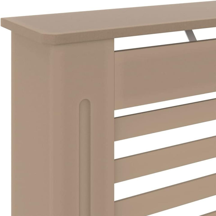 puraday Wohnzimmer Heizkörperabdeckung 78x19x81.5 cm MDF Heizkörperverkleidung Dekorative Lamellen-D