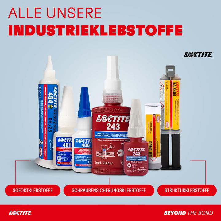 LOCTITE 638, hochfester Kleber für Welle-Nabe-Verbindungen, universell einsetzbarer Flüssigkleber fü