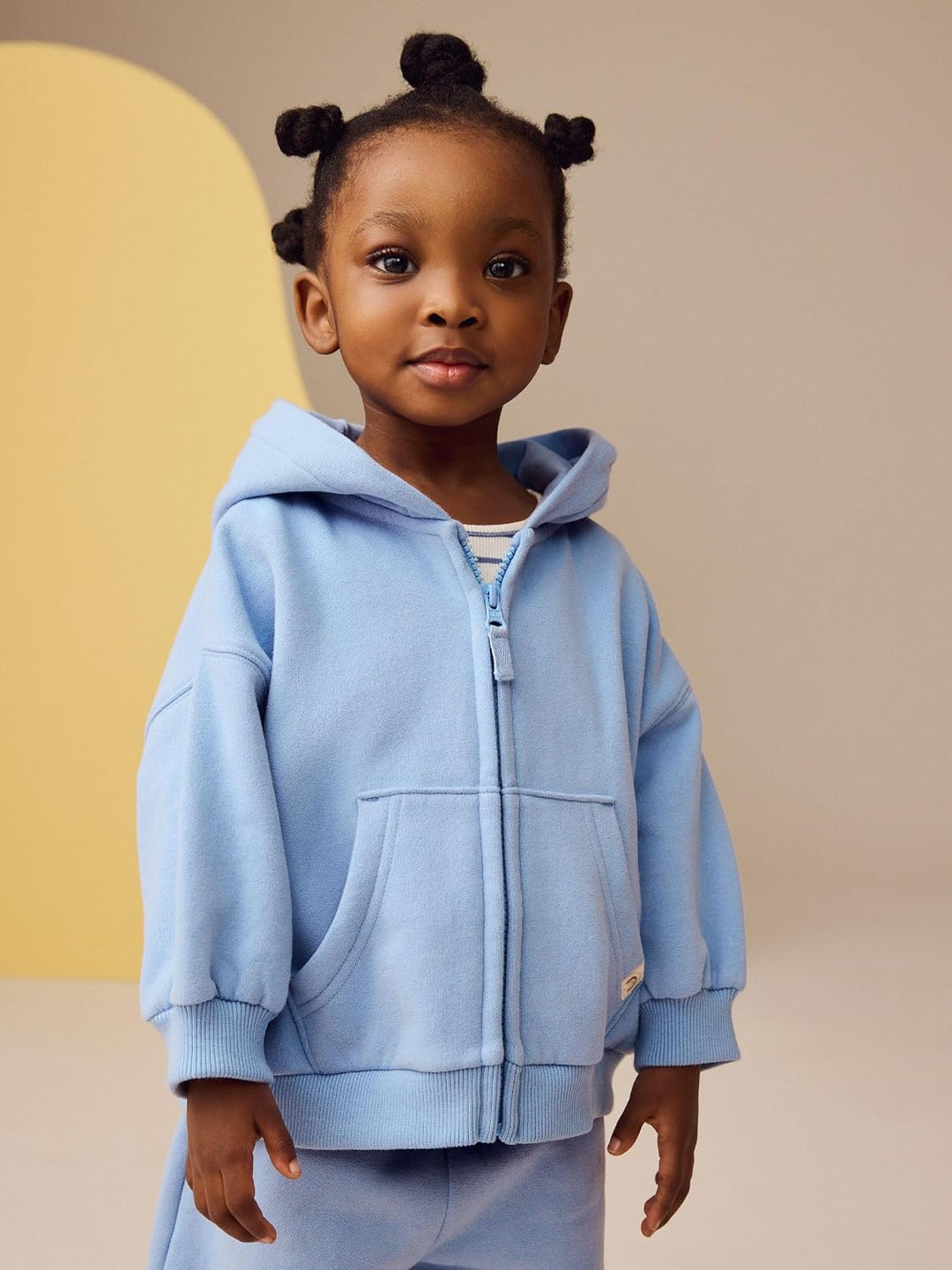 NEXT Mädchen Standard Kapuzenjacke 104-110 Blau, 104-110 Blau
