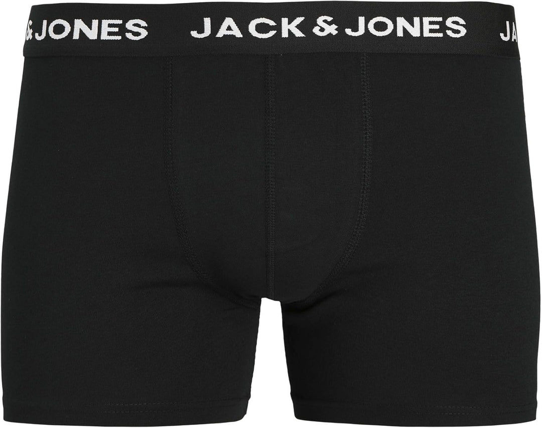 JACK & JONES Male Shorts 7er-Pack Shorts S Schwarz-weiss, S Schwarz-weiss