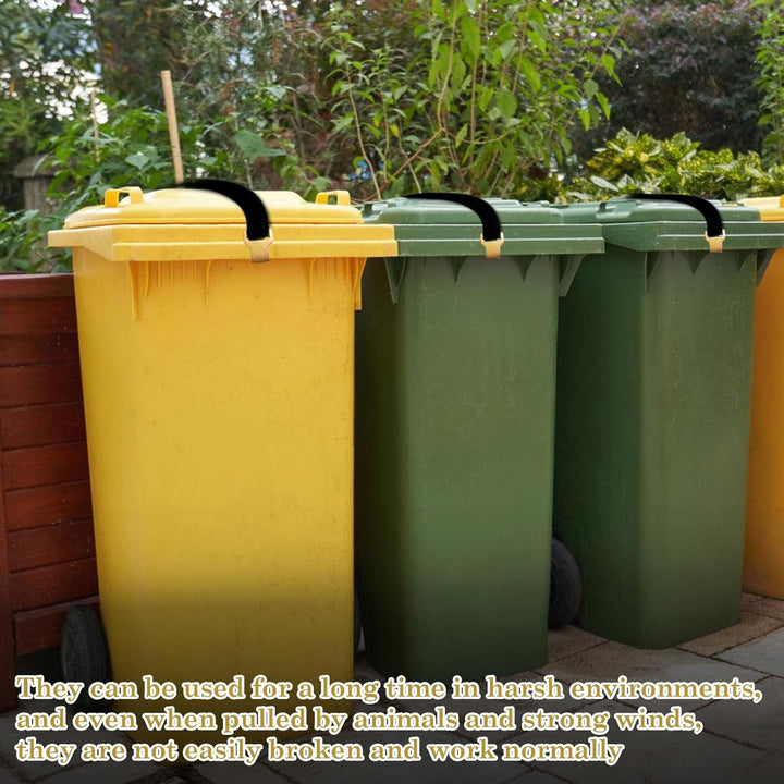 3PCS Mülltonnenschloss Trash Locks Bärensicheres: Mülltonnenverschluss für Müllcontainer und Müllton