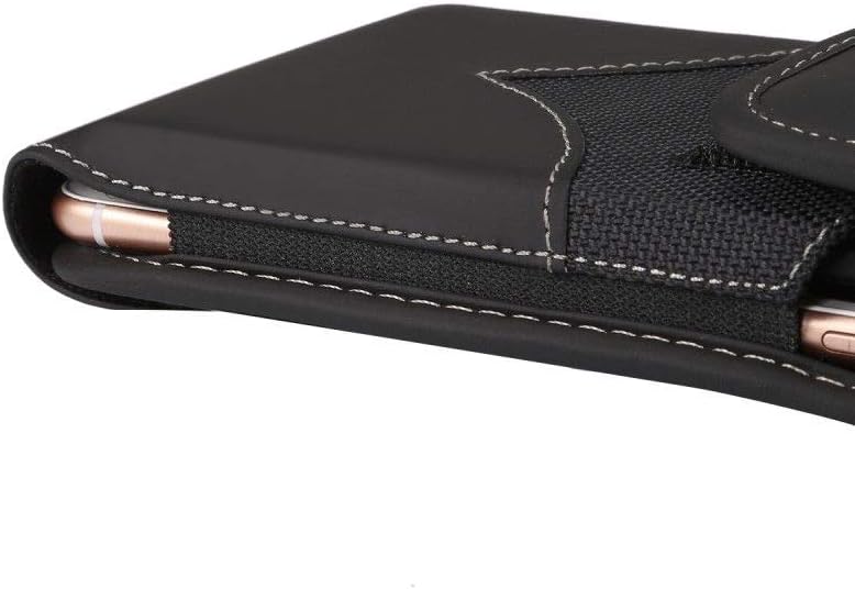 Holster Case Cover Nylon with Rotating Belt Clip for Sony Xperia XZ1 DUAL - Black