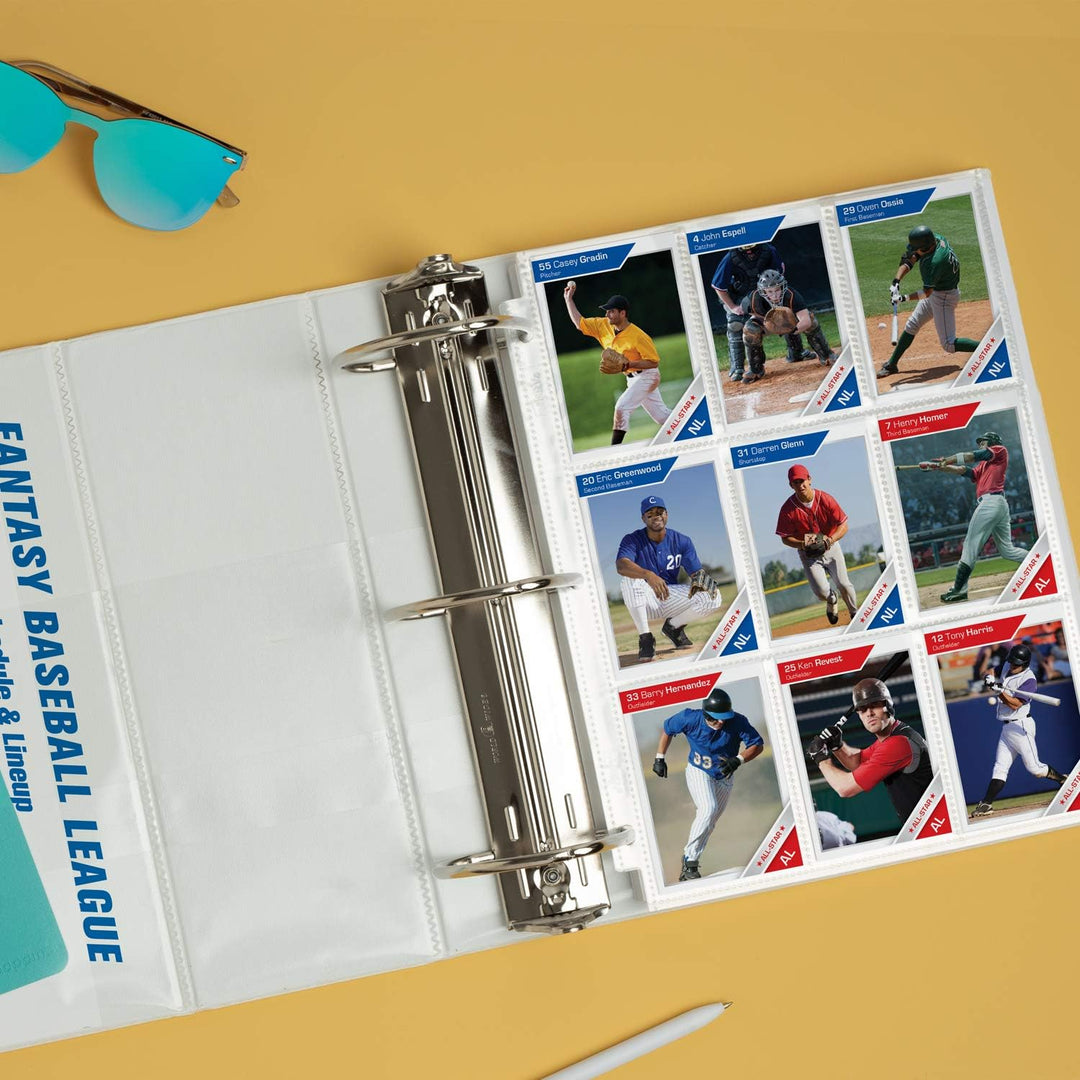 Avery Haltbarer Sichtmappe mit abgeschrägtem Ring. 2-er Packung 4" weiss weiss 4" 2-er Packung, Weis