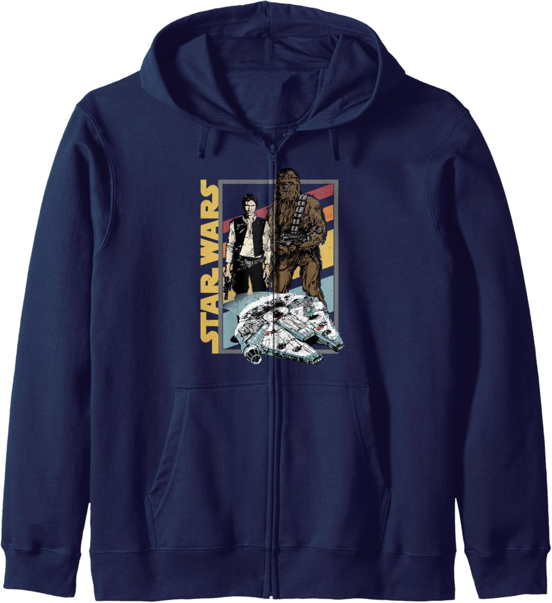 Star Wars Han Solo And Chewie Flying Falcon Kapuzenjacke