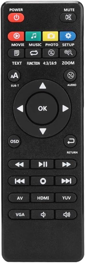 cersalt Einfach zu installierender Festplatten-Player, HDD-Media-Player, für ältere Menschen(Europäi