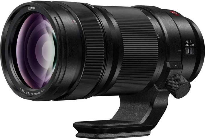 Panasonic LUMIX S PRO S-R70200E 70–200 mm F4 O.I.S. L-Mount Objektiv, Vollformat-Telezoom, Optischer