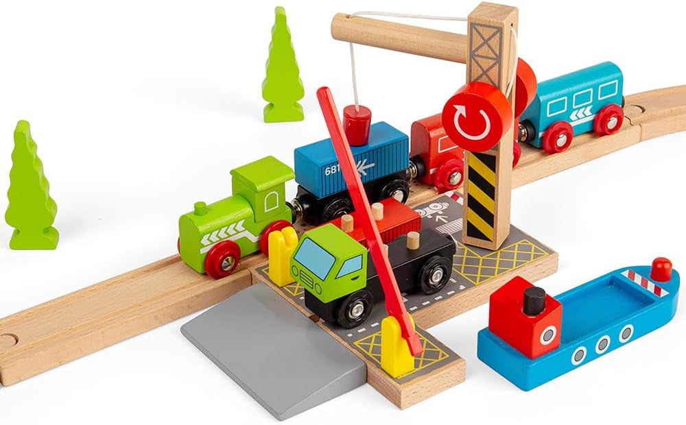 Bigjigs Rail Containerterminal