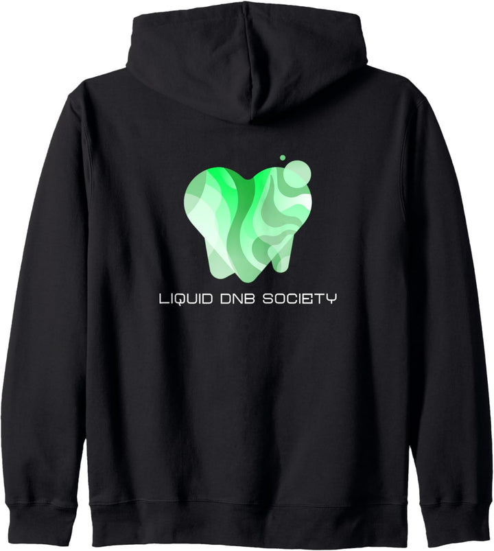 Liquid DnB Music Junglist EDM Drum und Bass Kapuzenjacke