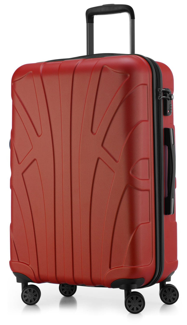suitline Hartschalen-Koffer Koffer Trolley Rollkoffer Reisekoffer, TSA, 66 cm, ca. 58 Liter, 100% AB