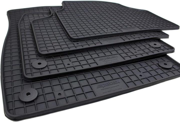 kfz-premiumteile24 Premium Gummimatten Kompatibel mit ID3 (ID.3 E1) Baujahr ab 2019 Fussmatten Autom