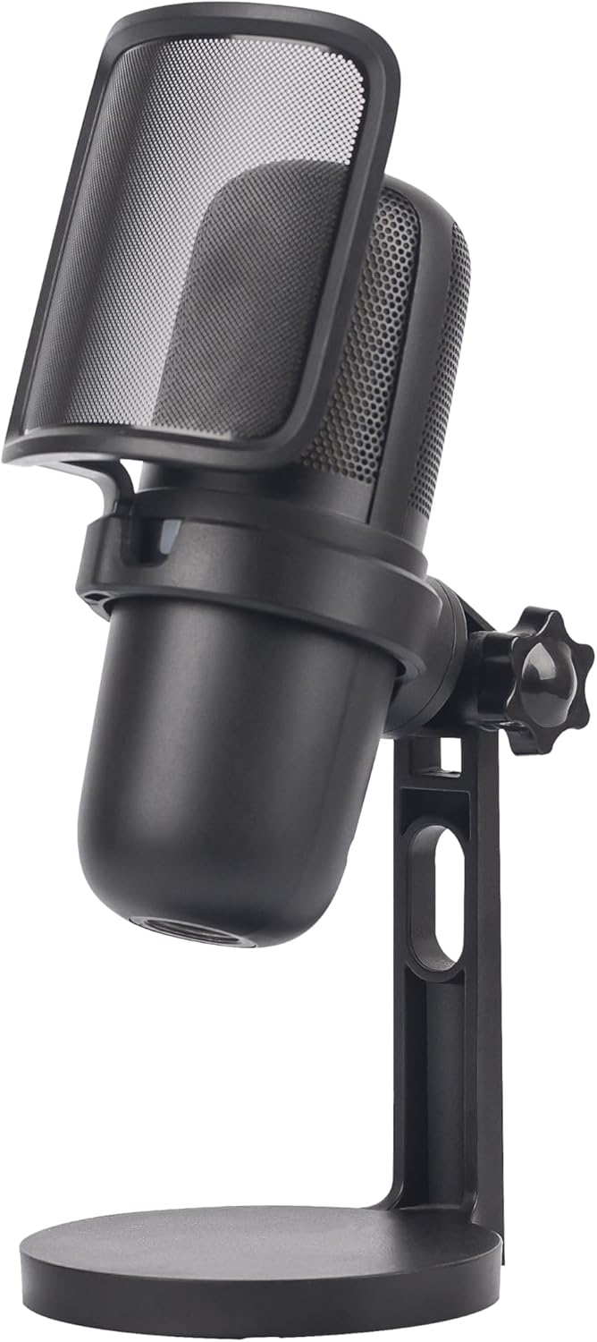 KO-Star M-630S USB Gaming Mikrofon – RGB-Beleuchtung, Nierencharakteristik, Touch-Stummschaltung, Pl