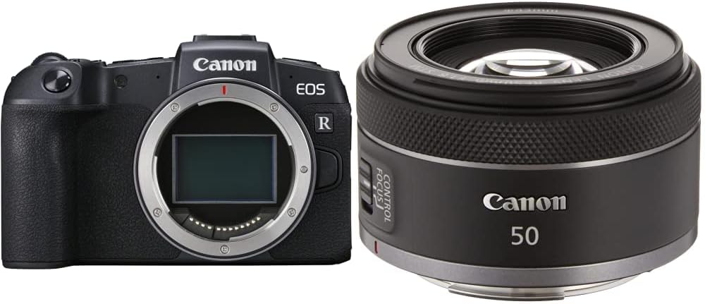 Canon EOS RP Vollformat Systemkamera - Gehäuse mit RF 50mm F1.8 STM (spiegellos, 26,2 Megapixel, 7,5