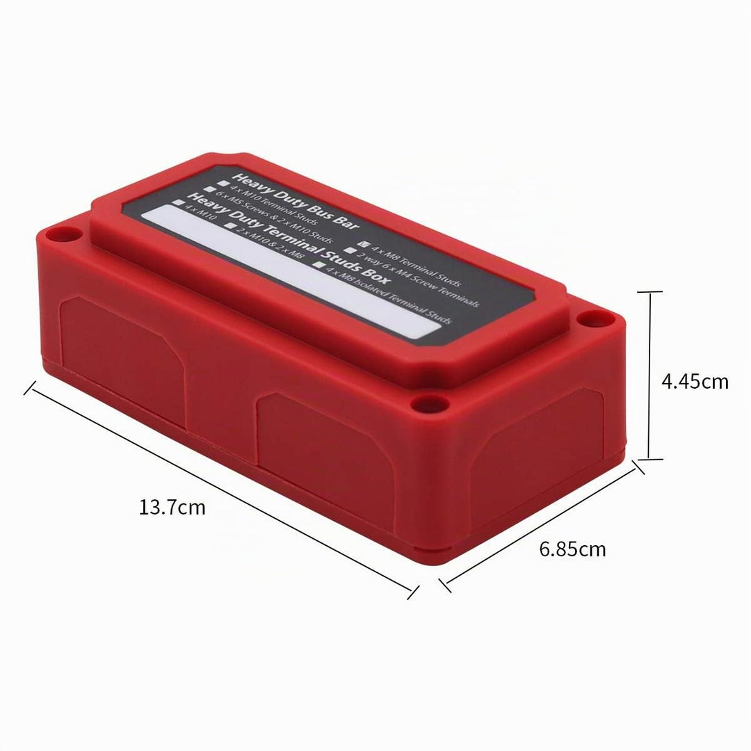 Sammelschiene 12v - 48v DC Busbar 300A M10 Verteilerschiene Geländewagen Masseverteiler Boot Camper