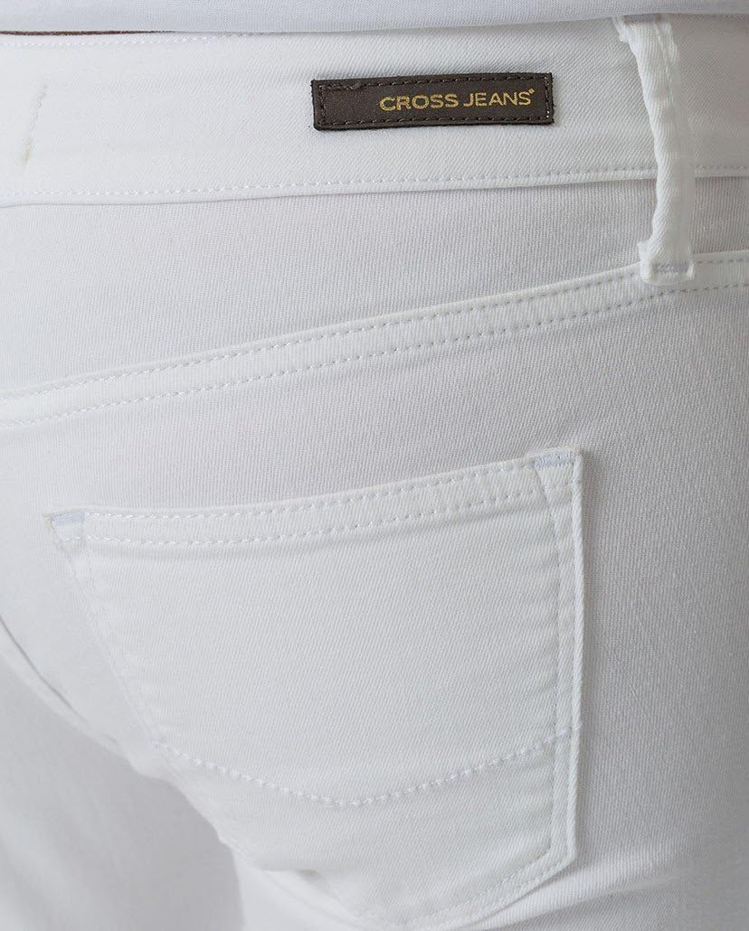 Cross Damen Skinny Jeans Giselle 31W / 32L Weiss (White 014), 31W / 32L Weiss (White 014)