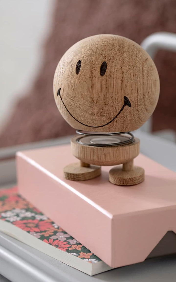 Hoptimist Smiley 7,4 x 8,3 x 9,5 cm M Raw Oak, M Raw Oak