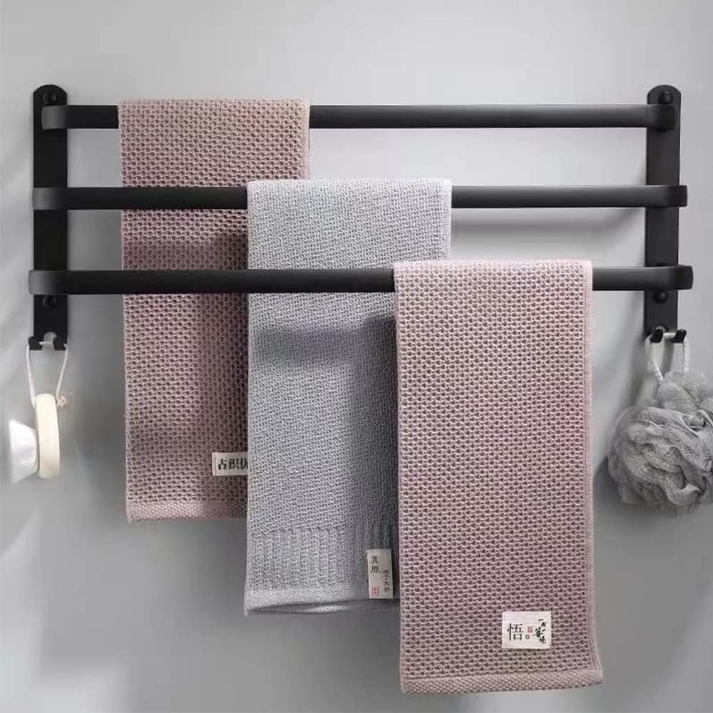 Handtuchhalter für Badezimmer, Wandmontage, Handtuchhalter auf Fuss, Zubehör für Badezimmer, ohne Bo