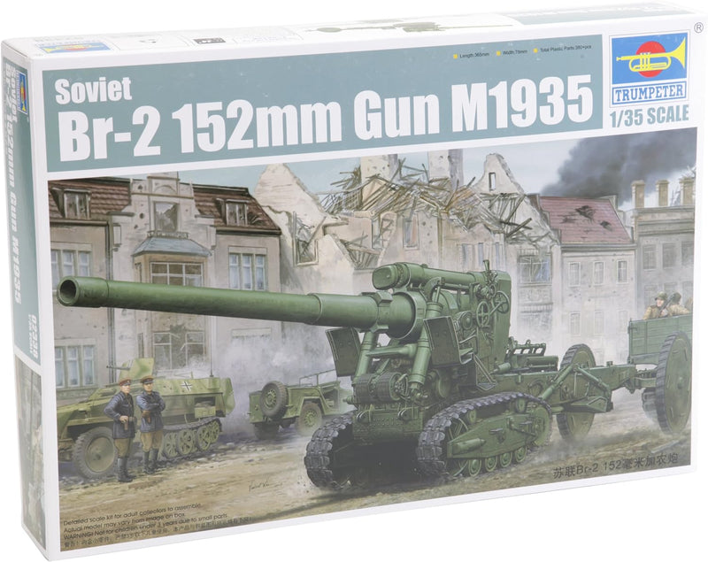 Trumpeter 02338 - Soviet 1/35 BR-2 M1935 Gun, 152 mm