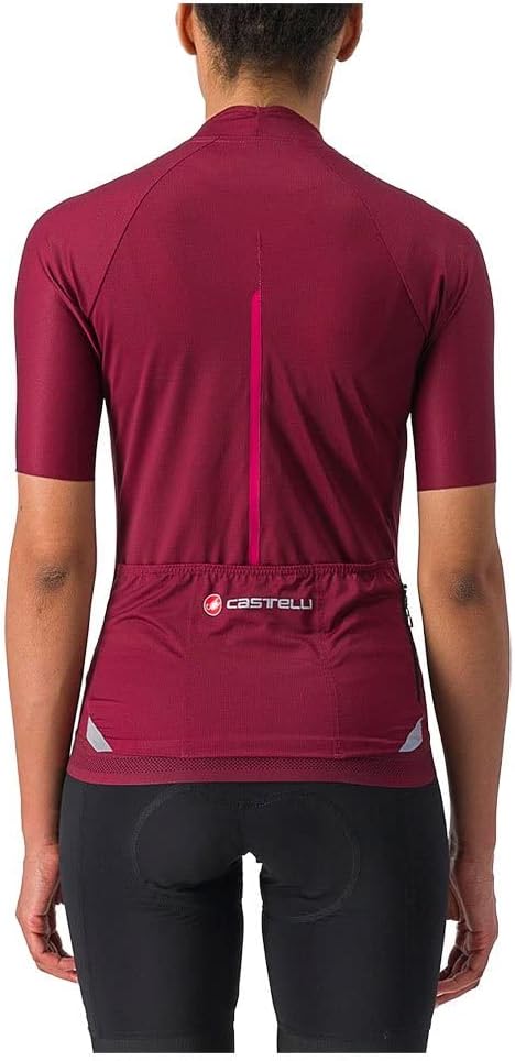 CASTELLI Damen Endurance W Jersey T-Shirt M Bordeaux, M Bordeaux