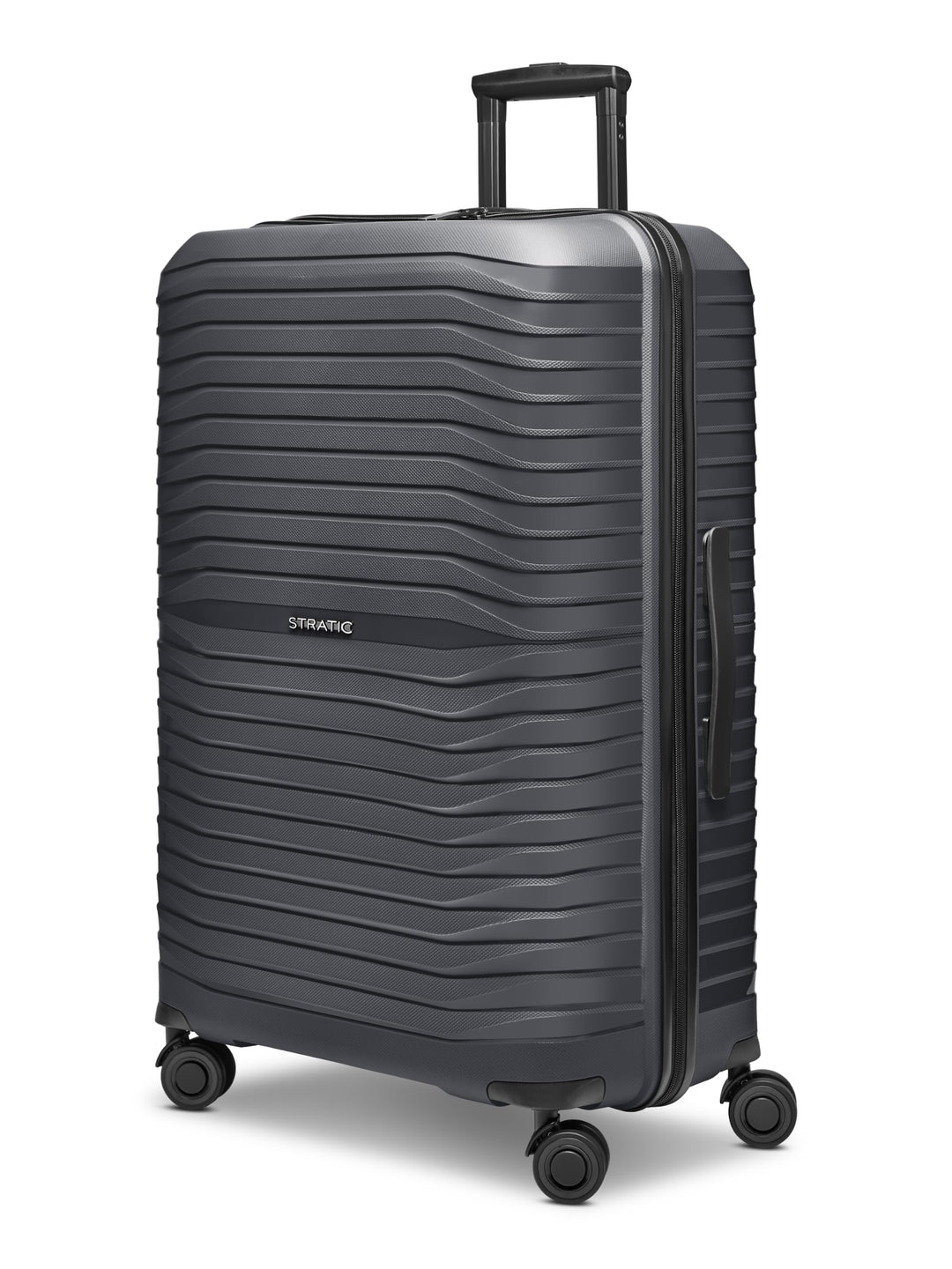 Stratic Shine Koffer &amp; Trolley Gross | Hergestellt aus Bruch- &amp; Kratzfestem Polypropylen mit 4 Rolle