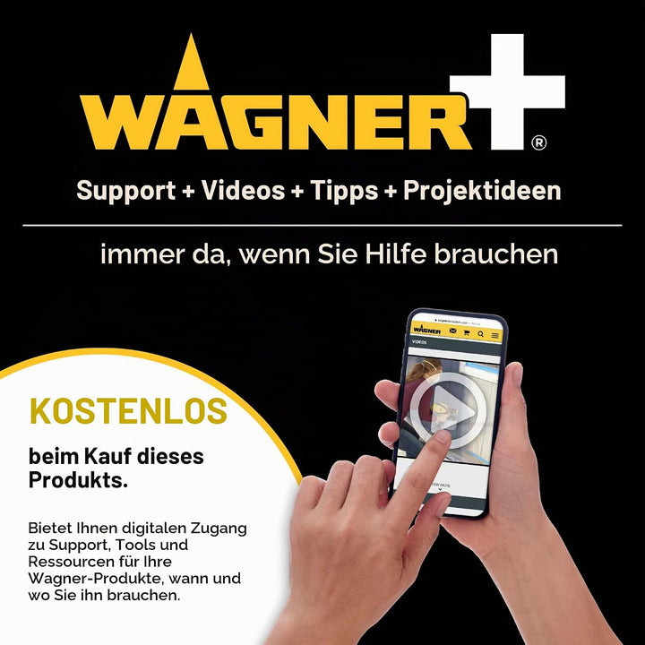 Wagner Spraytech 2467899 Control Pro 130 Power Tank Farbsprüher, hocheffizient, luftlos mit geringem