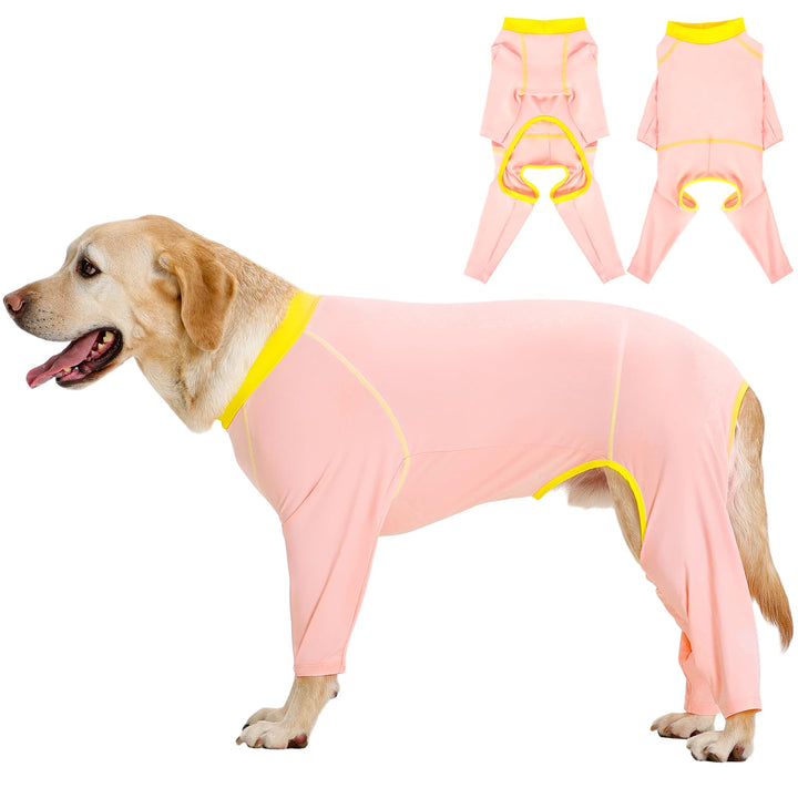 Kuoser Kühlweste Hund für grosse Hunde, atmungsaktives Hundepyjama mit 4 Beinen, UPF50+ Dehnbare Hun