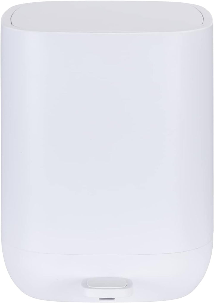 WENKO Treteimer Mod. Davos Kosmetikeimer 6,5 Liter mit Easy-Close Absenkautomatik aus BPA-freiem Kun