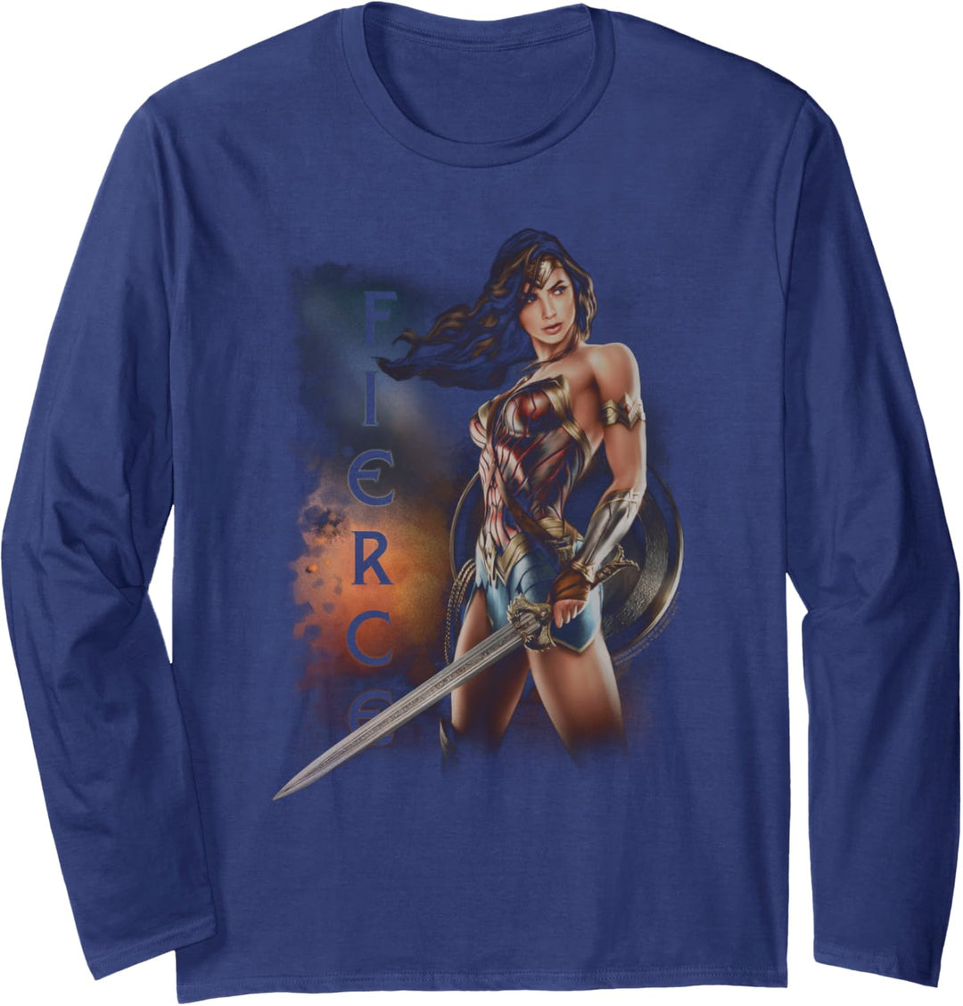 Wonder Woman Movie Fierce Langarmshirt