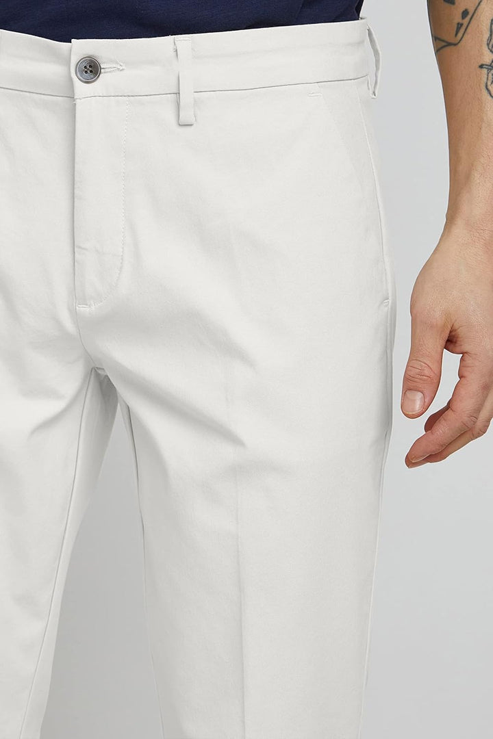 CASUAL FRIDAY CFPhilip Herren Chino Hose Stoffhose mit Stretch Slim Fit 28W / 30L Light Sand 135304,