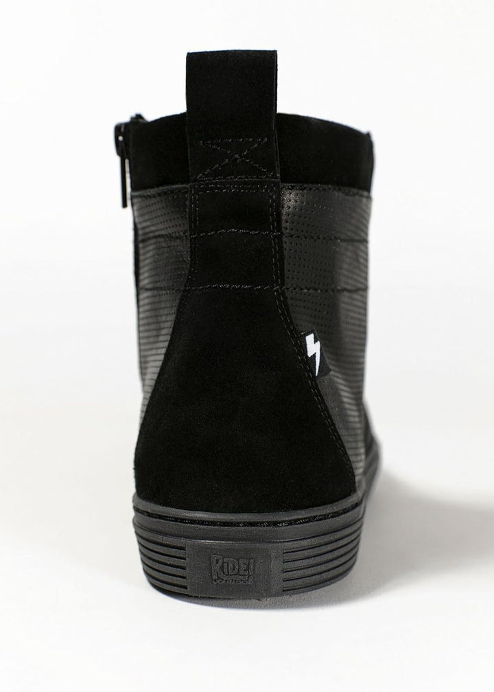 John Doe Neo Black/Black XTM Aramid Motorrad Schuhe, 38 EU 38 EU Schwarz, 38 EU Schwarz