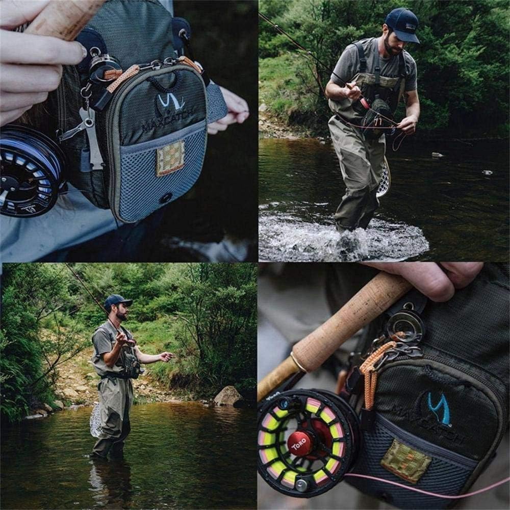MAXIMUMCATCH Maxcatch Fliegenfischen Brusttasche Superleichte Brustpackung für Fliegenfischen Zubehö