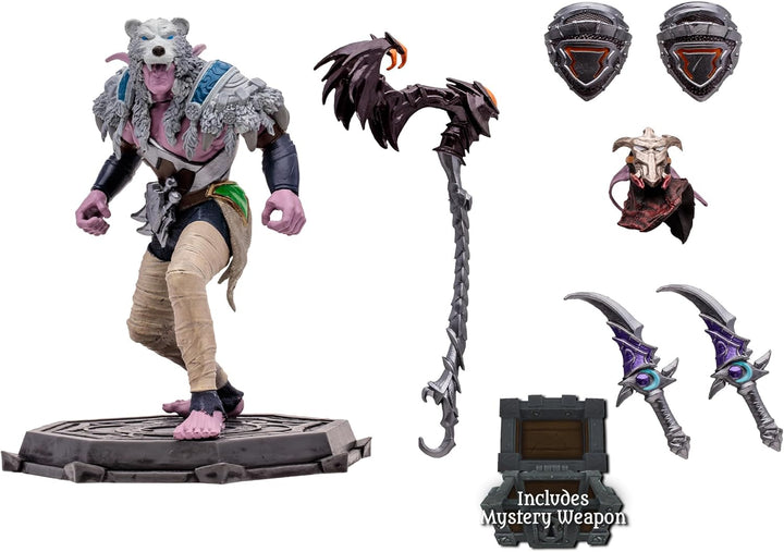 McFarlane World of Warcraft Actionfigur Night Elf: Druid/Rogue 15 cm, Night Elf: Druid/Rogue