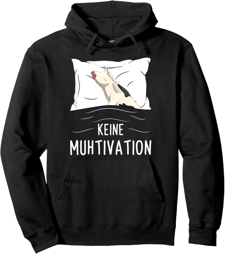 Keine Muhtivation Kühe Landwirt Bauernhof Kuh Spruch Pullover Hoodie