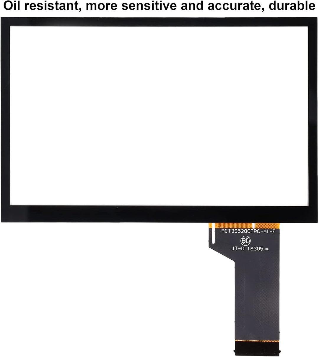 Auto Touchscreen Glas, Auto LCD Touchscreen Digitizer TDO‑WVGA0633F00039 CD DVD Touchscreen Digitize