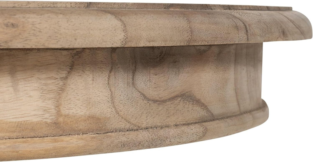 CLP Beistelltisch Wiva rund Holz, Holztisch 50cm Durchmesser für Wohnzimmer und Esszimmer, aus hochw