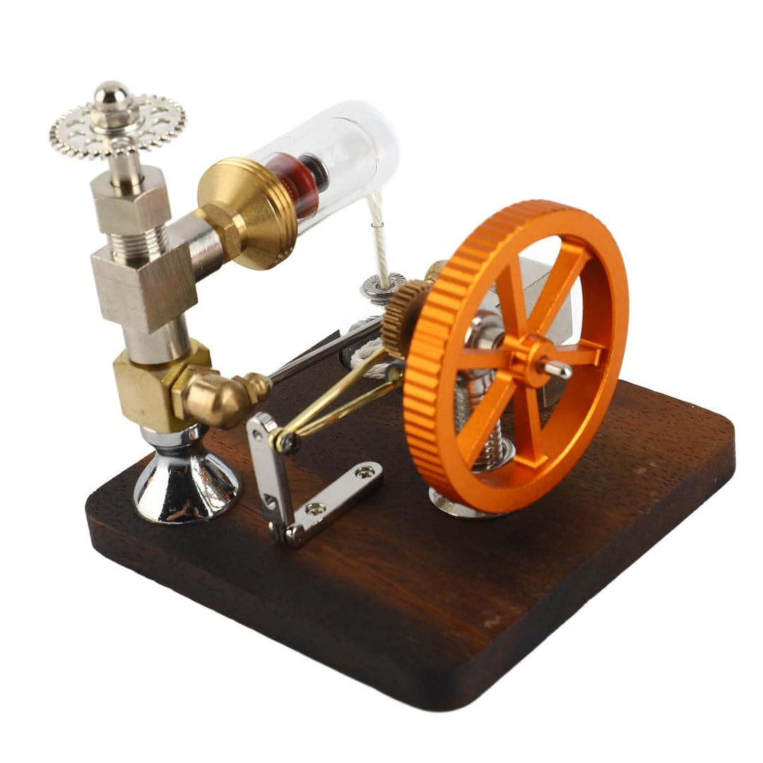Stirling-Generator, Stirling-Motor mit einstellbarer Geschwindigkeit, einfach zu bedienen für mechan
