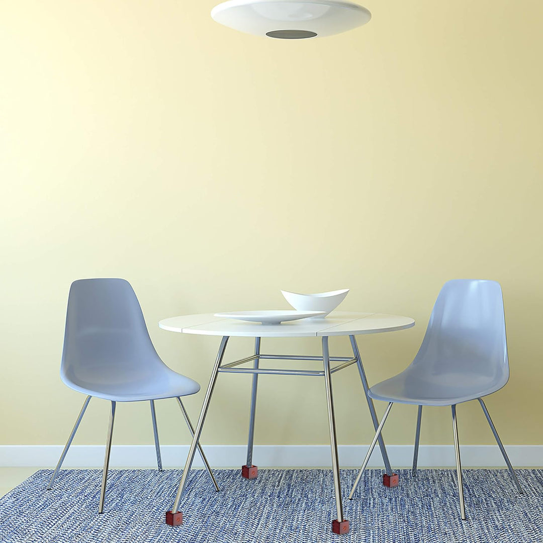 Relaxdays, Dunkelbraun Möbelerhöhung aus Bambus, Würfel im 4er Set, Tischerhöhung, Sockelfuss, Stuhl