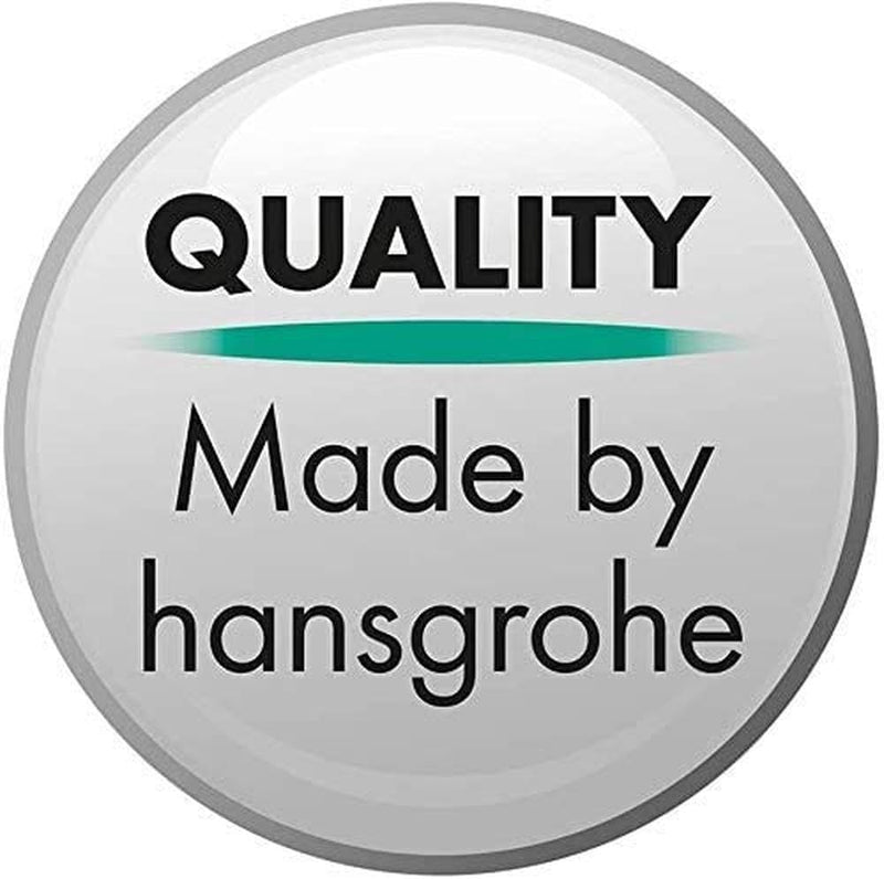 hansgrohe Schlauchanschluss FixFit Square, Wandanschluss mit Rückflussverhinderer, Brushed Bronze, B