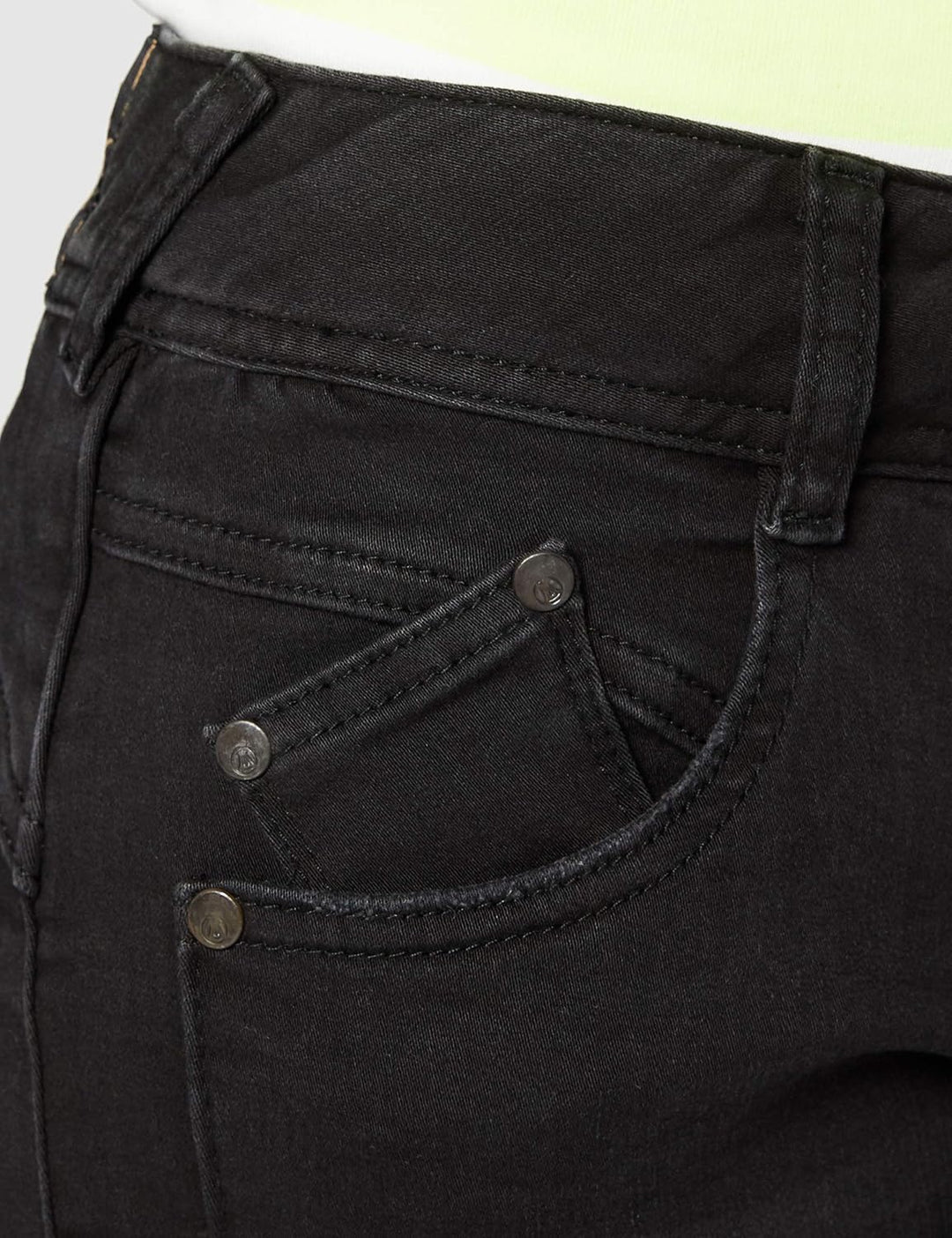 Herrlicher Damen Gila Slim Jeans 25W / 32L Schwarz (Tempest 671), 25W / 32L Schwarz (Tempest 671)