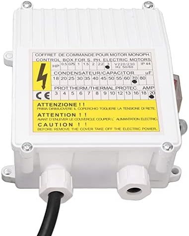 Deep Well Pump Control Box, Haushalts-3,0-PS-Tauchschalter-Controller ABS FüR Industrie