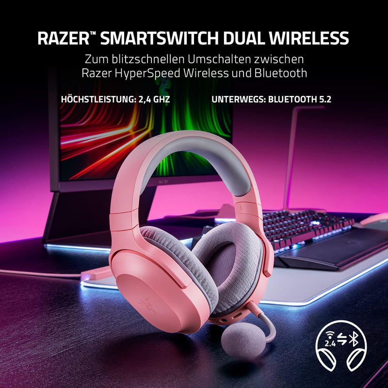 Razer Barracuda X - Kabelloses Multiplattform-Headset für Gaming und Mobile Geräte (SmartSwitch Dual