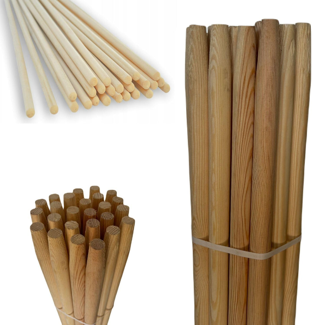 All4All Schaufelstiel 120cm, Holzgrif, Spatenstiel,Ersatz Spaten,Holz Stiel aus Buche,Ersatzstiel,Ga