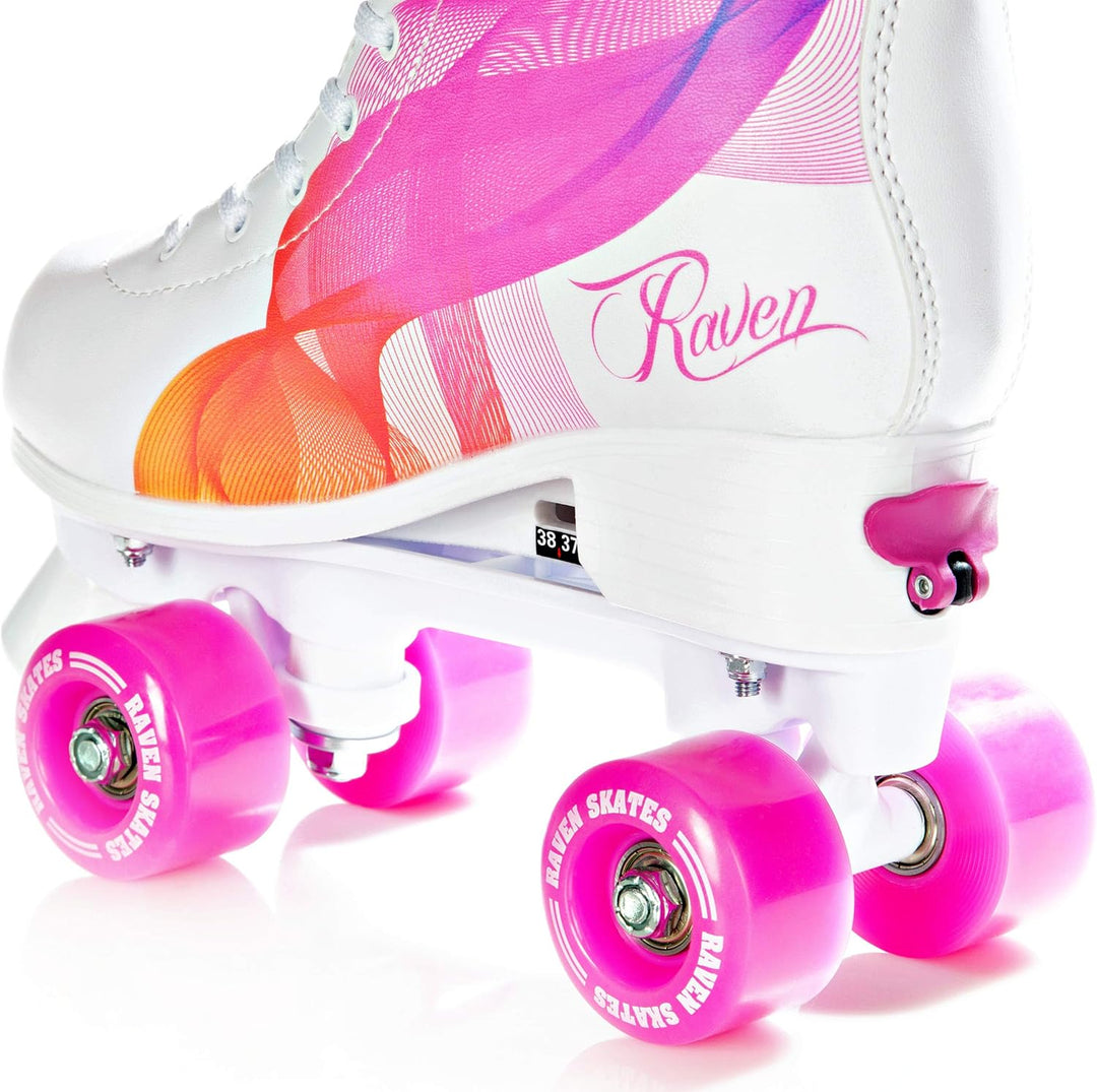 Raven Verstellbare Rollschuhe Roller Skates Trista/Serena - Kugellager Carbon Abec7 - SAS - Shock Ab