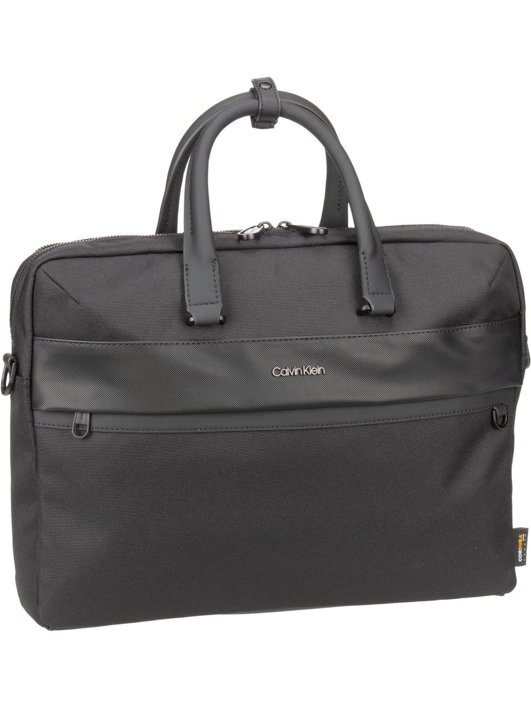 Calvin Klein Herren Remote Laptop Bag W/Sleeve Tasche, Ck Schwarz