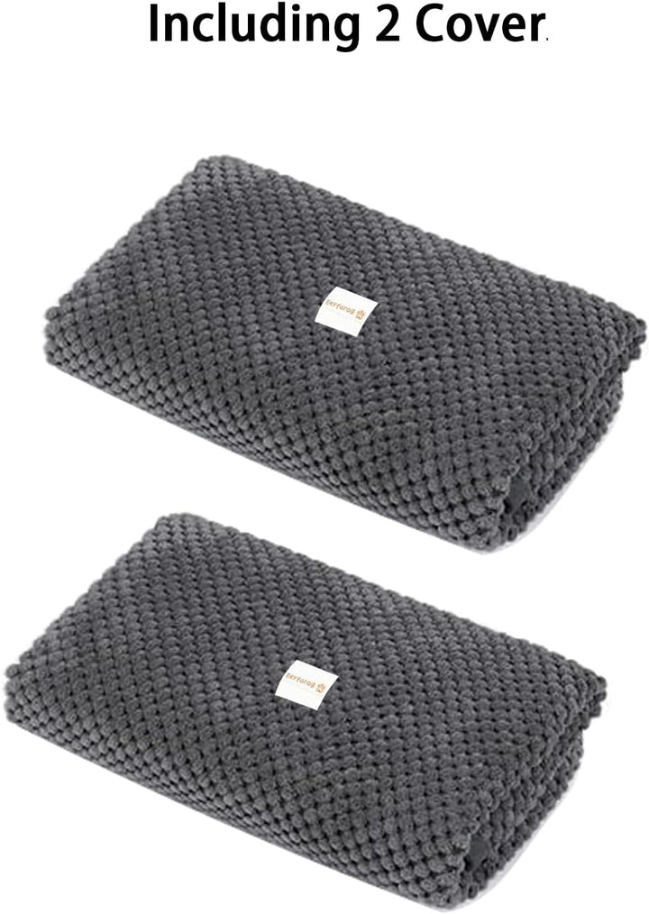 Hundetreppe 40CM für Kleine Hunde,wasserdichte Waschbar Hundetreppe 3 Stufen, sanft abfallende Haust