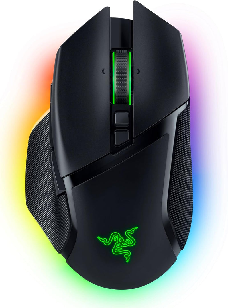 Razer Basilisk V3 Pro - Anpassbare kabellose Gaming-Maus mit Razer HyperScroll Tilt Wheel (Focus Pro