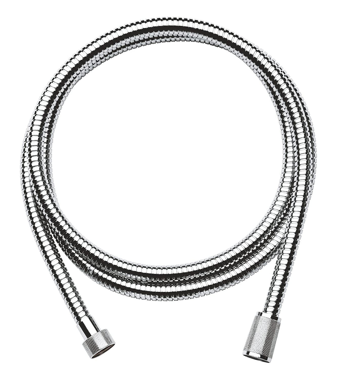 GROHE Relexaflex Metal Long-Life - Metall- Brauseschlauch (200 cm, hitzebeständig bis 75°C ,druckbes