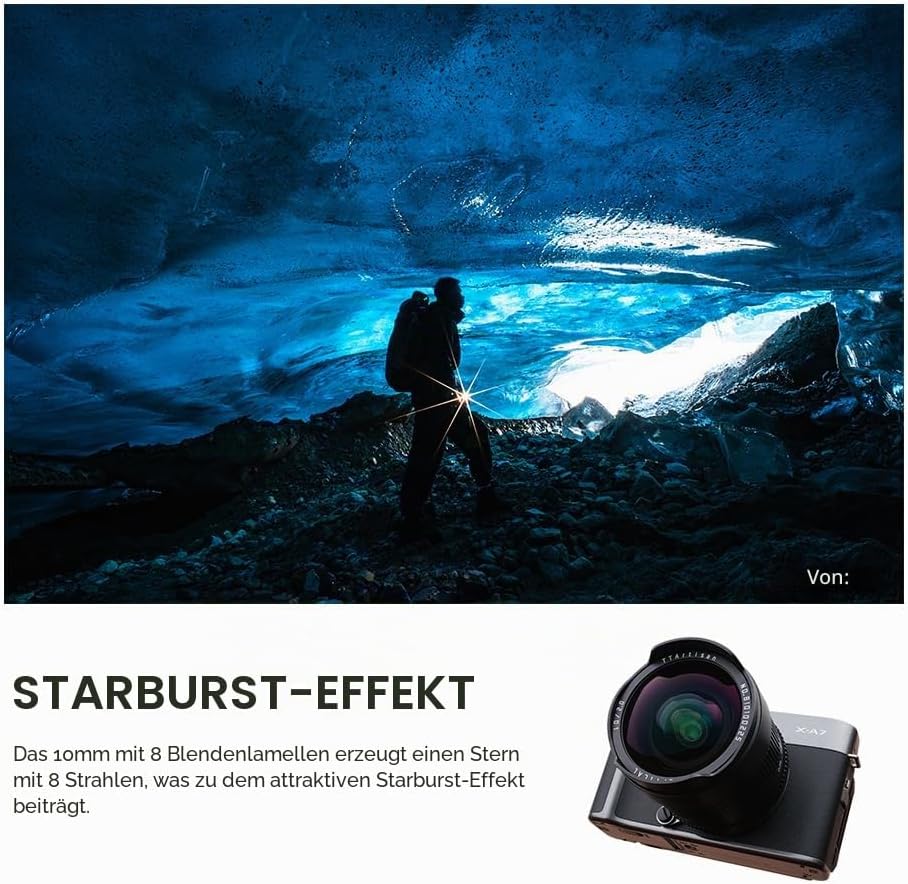 TTArtisan 10mm f2.0 für Sony E Mount 10 mm F2 Schwarz, 10 mm F2 Schwarz