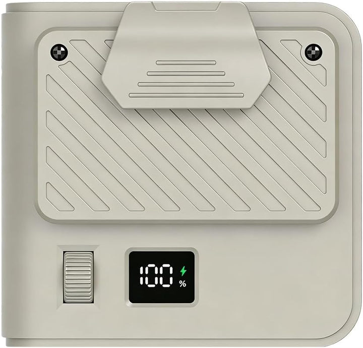 Tragbarer Ventilator Akku, kleiner Waist-Fan mit Clip, Klein T Shirt Ventilator mit Clip, Aufladbare
